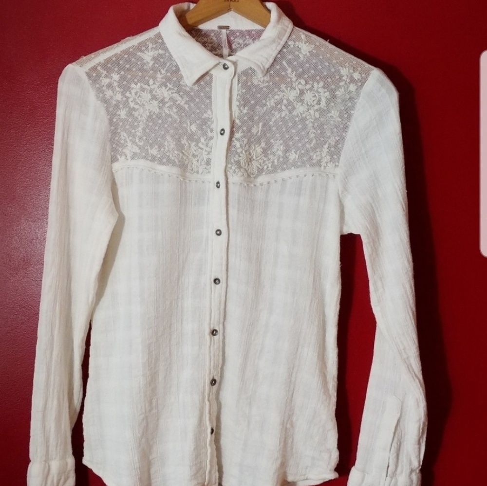 Free people button down s